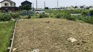 空き家敷地の草刈り作業　浜松市南区　【年間管理案件】