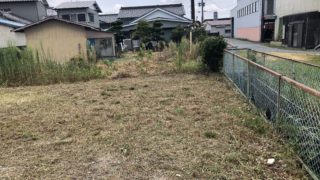 空き地の草刈り作業　浜松市浜北区　【年間管理受注】